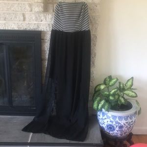 Black and white dress